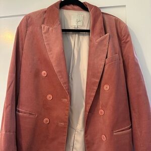 Joie Pink Blazer Size 6
